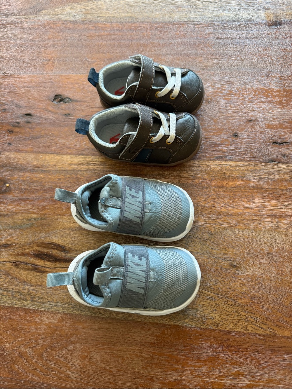 Baby Boy Shoe Bundle Nike + See Kai Run Size 4